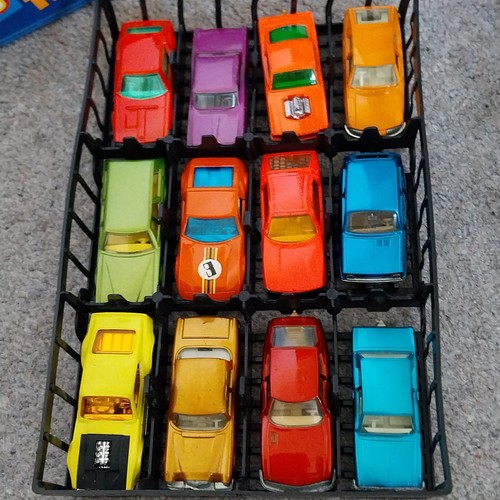 Matchbox Superfast Carrybox All Near Mint To Mint, No22 Pontiac Purple Included - Picture 2 of 12