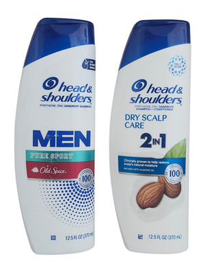 Head & Shoulders 2 in 1 Dandruff Shampoo, OLD SPICE Pure Sport + Dry Scalp Care