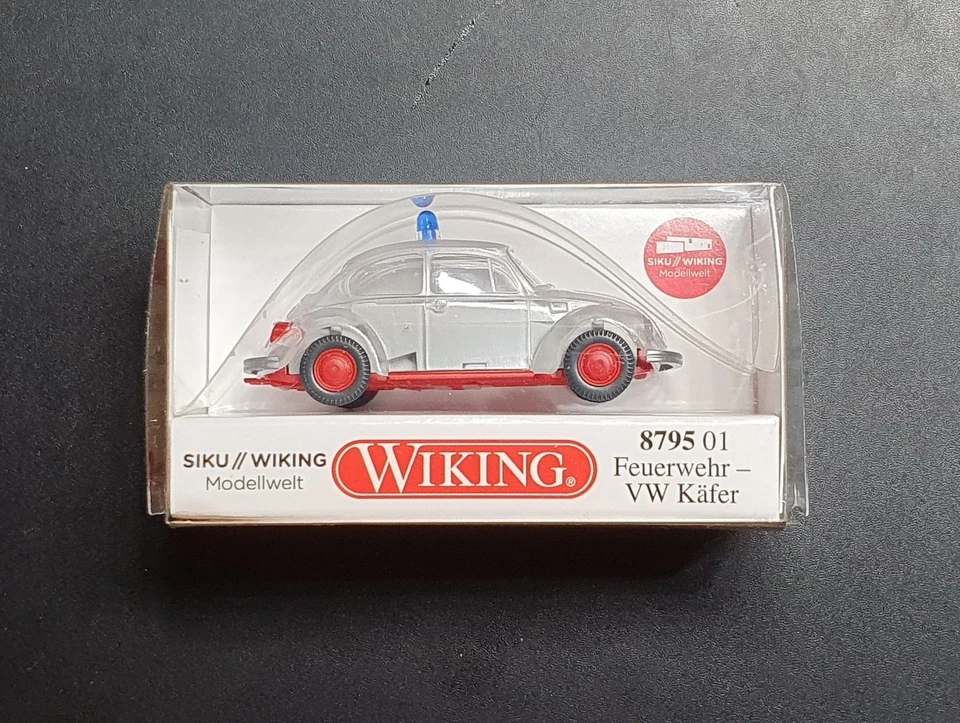 Wiking Modellwelt VW Beetle fire services transparent #879501 1:87 OVP mb - Image 4 of 4