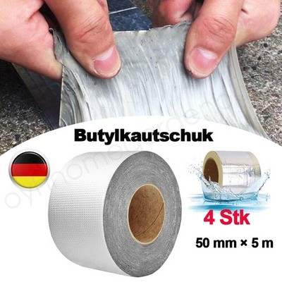 4-Wasserdicht Selbstklebend Klebeband Leck Reparaturband Dachrinne Blinkdichtung