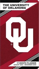 TURNER SPORTS Oklahoma Sooners 2025 17-Month Pocket Planner - PF Multi 