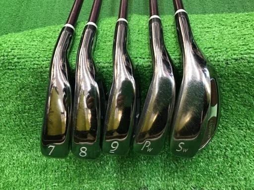 Ladies MARUMAN MAJESTY ROYAL SP 5pcs Iron Set 7-9/P.S Flex-L TL520 No Head Cover - Image 3 of 4