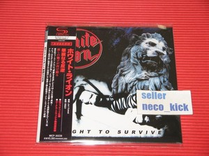 White Lion Fight to Survive | eBay