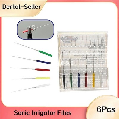 6x Air Driven Sonic Endo System Handpiece Rispisonic Files fit Micro Mega MM1500