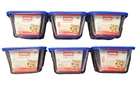 Pyrex Square 6.5 Cup Clear Bowls lot of 6