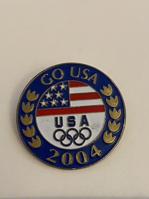 Go USA 2004 Athens Olympics Lapel Pin P119