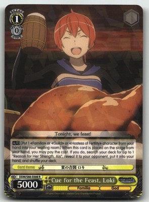 Cue for the Feast, Loki Rare Is it Wrong to Try to Pick Up Girls in a Dungeon? D