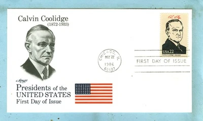 Scott 2219B ARTMASTER FDC, Presidential Series, "Calvin Coolidge"....... - Image 1 of 3