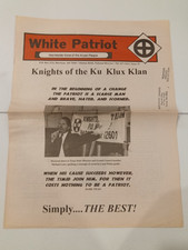 Knights of the Ku Klux Klan (Newspaper) by White Patriot: Voice of the Aryans