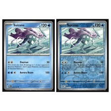 2 Card Pokemon TCG Collection - SV: Prismatic Evolutions - Suicune 024/131 LP