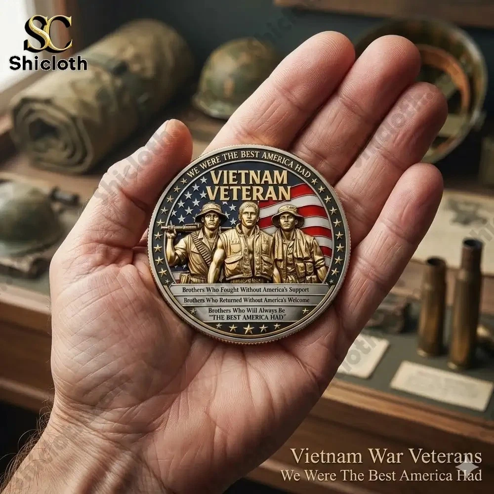 Vietnam War Veterans Coin