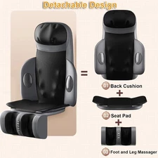 Home Massage Cushion-Neck/Back/Leg Kneading, Heating&Vibration (Multi-Function)