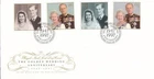 Queen Golden Wedding GB RM FDC Bureau 1997 (151565)