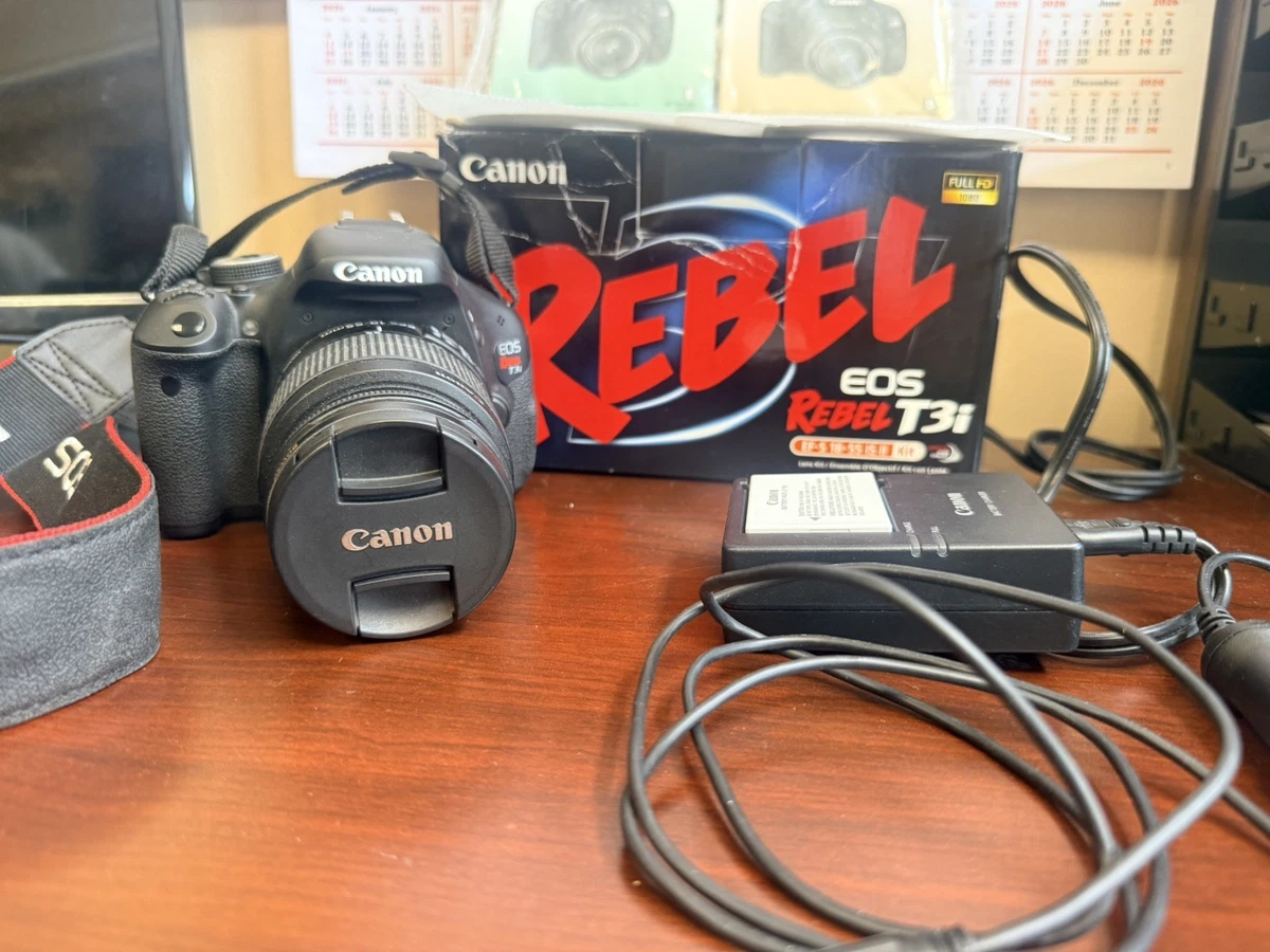 Canon EOS Rebel T3i 本体＋レンズ＋付属品 (動作品) Canon T3i Kit for sale - eBay