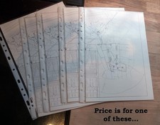 Great Ashfield, Elmswell, airfield site 1, plan map WW2 1945, Air Ministry, RAF