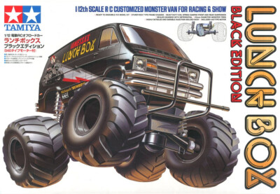 Tamiya 1/10 Electric RC Car Series No. 546 1/12 Lunch Box Black