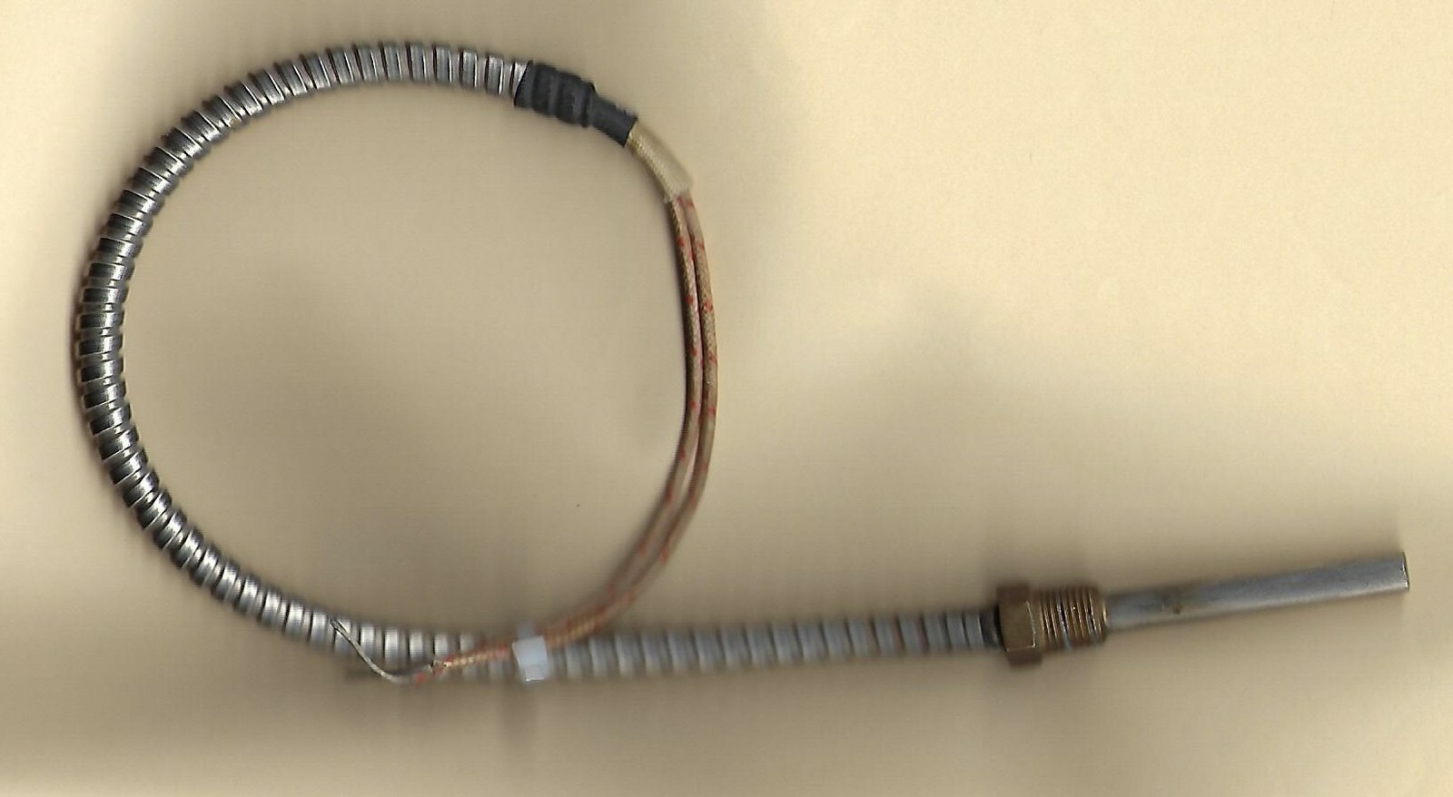 Fast Heat Cartridge Heater 1/4" Dia X 2" Long  42W 120V 10" SS Conduit