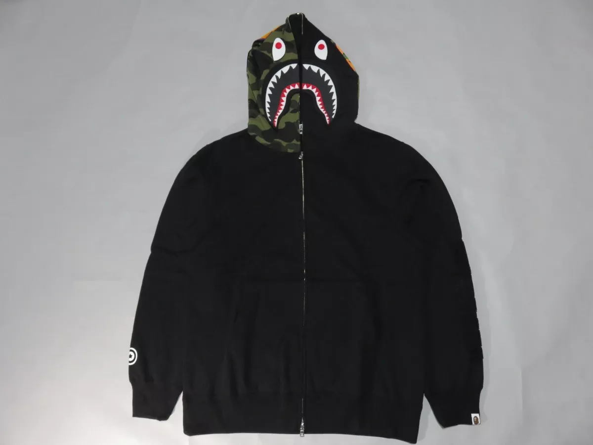 Bape detachable shark hoodie sale