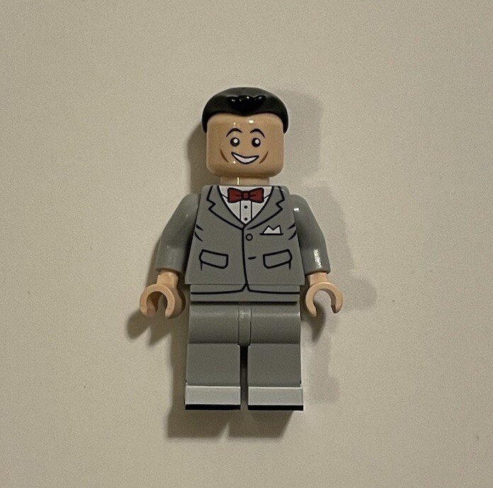Citizen Brick Playhouse Enthusiast Minifigure Pee Wee Herman NEW