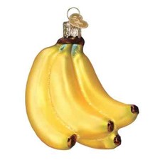 Old World Christmas Bunch Of Bananas Ornament w