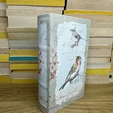 Cloth Book Safe Hide Valuables Hardcover Secret No Lock