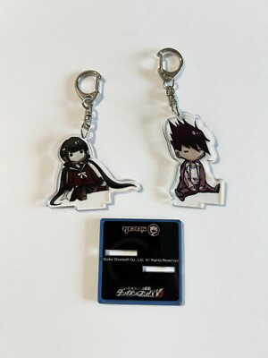 Danganronpa V3 Maki Harukawa Kaito Momota 2 Acrylic Keychains Spike Chunsoft