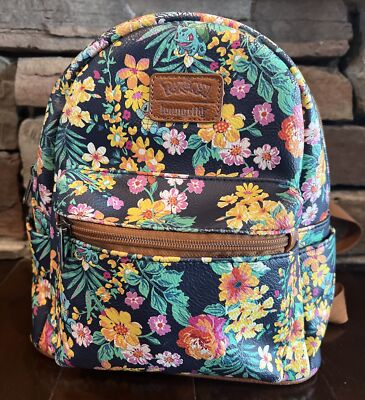 Pokemon Floral Mini Backpack Loungefly Pokémon Ash & Pokémon Floral Mini Backpack  main image 4