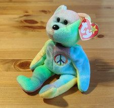 Peace 1996 - Ty Beanie Baby SEE VIDEO B