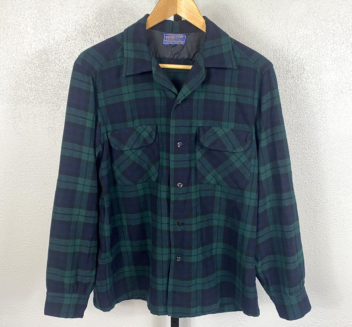Vintage 70's Pendleton Wool Flannel Board Shirt Men's M Vintage 70's Pendleton Wool Flannel Board Shirt Men's M