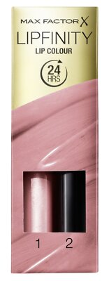 2 x Max Factor Lipfinity Lipstick Two Step New In Box - Choose Your Shade