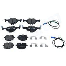 New For BMW 2017-2020 G30 540i 540i xDrive Front & Rear Brake Pads Sensors US