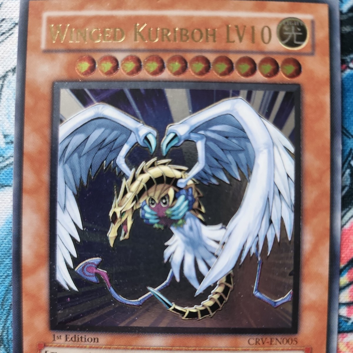 Yugioh Winged Kuriboh LV10 CRV-EN005 Ultra Rare 1st Edition - NM