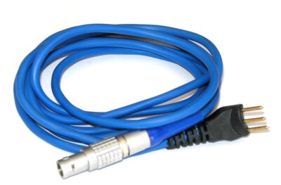 Hardness Tester Cable for Equotip 2 and HL-300A with Lemo 3-Pin to 3-Prong Lead
