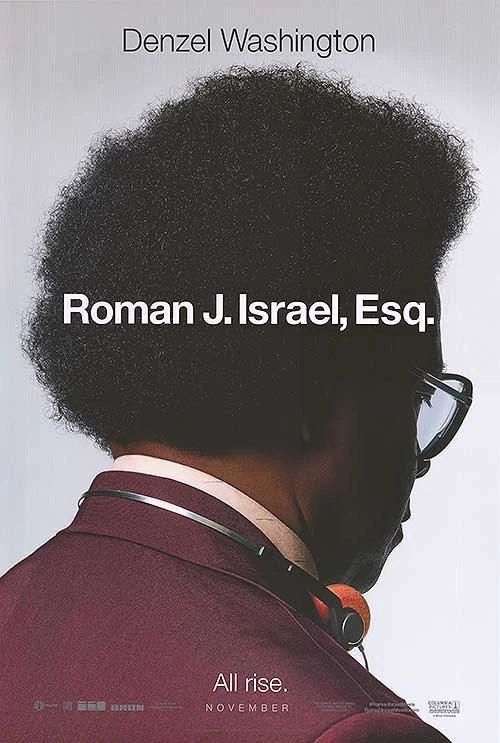 Roman J. Israel, Esq. 11x17 Promo Movie POSTER Denzel Washington