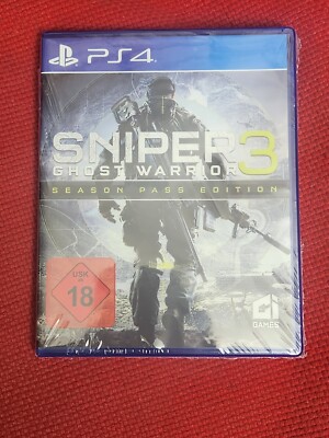 Sony PS4 Playstation 4 Spiel Sniper Ghost Warrior 3 NEU.in OVP 5907813591709