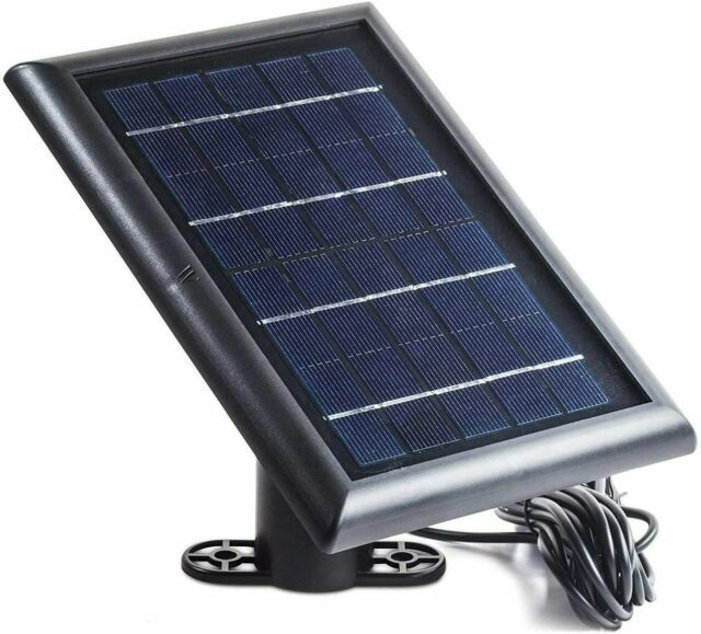 Solar Power Panel for Arlo Essential Camera Weatherproof Outdoor (1 Pack)