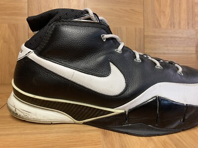 Vintage🔥 Nike Kobe 1 OG Sharpshooter Black White Sz 11.5 313143