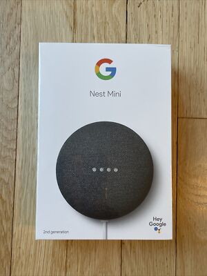 Google Nest Mini 2nd Generation Charcoal | eBay