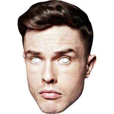 Ed Gamble Celebrity Card Gesichtsmaske - Ready To Wear - Kostüm