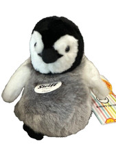 Steiff Flaps Penguin plush soft toy 16cm 6 inch German Stuffed Animal 057144 New