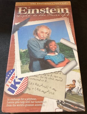 Einstein: Light To The Power of 2 (VHS, 1997)- Paul Soles, Lataye Studwood - NEW