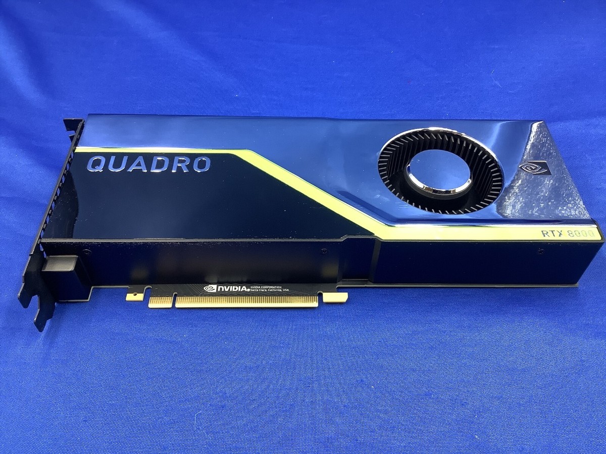 Carte Graphique NVIDIA Quadro RTX 8000 - 48 Go GDDR6 - Occasion