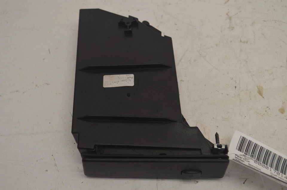 2006-2010 BMW M5 DASHBOARD LEFT DRIVER SIDE CUP HOLDER TRAY BLACK OEM Foto 2 de 4