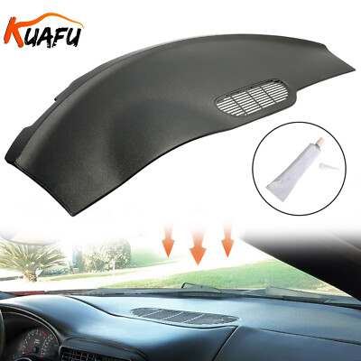 Hard Molded Dash Cover Pad Overlay For 97-02 Chevy Camaro Pontiac Firebird Black