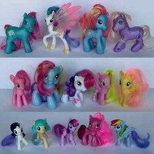 Mixed Lot of 14 My Little Pony Brushable Ponies