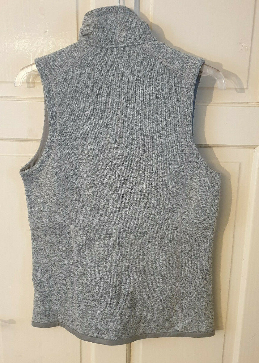 Patagonia Synchilla Better Sweater Vest Fleece Gilet Womens Grey