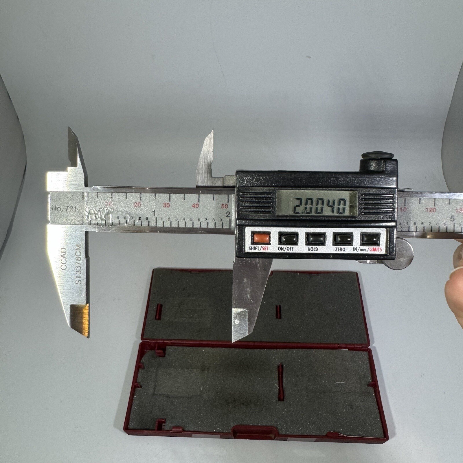 Starrett Digital Caliper Model 721 In Original Case eBay