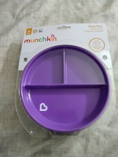 Munchkin Stay Put Suction Plate Brand New Bright purple Suction Base