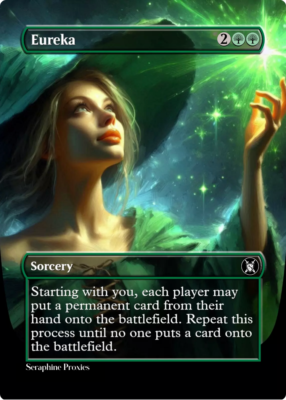 #ad Eureka High Quality Altered Art Custom Cards $5.49