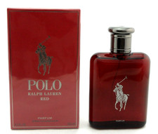 Polo Red by Ralph Lauren 4.2 oz. PARFUM Refillable Spray for Men. New Sealed Box